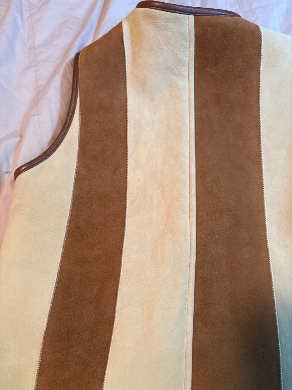 Cawley Studio Reversible Shearling Vest - Picture 8 of 17